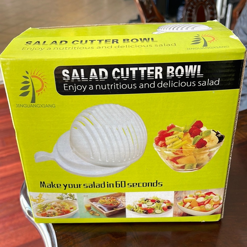 JINGUANGXIANG SALAD CUTTER BOWL MAKE YOU SALAD IN 60 SECONDS